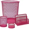 CAMPUS SET ESCRITORIO MAKRO REJILLA 4U ROSA CQY-3172-PK MAK040657