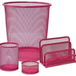 CAMPUS SET ESCRITORIO MAKRO REJILLA 4U ROSA CQY-3172-PK MAK040657