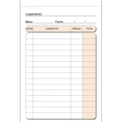 CAMPUS TALONARIO MK CAMARERO BOLSILLO DUPLIC T140 MAK001408