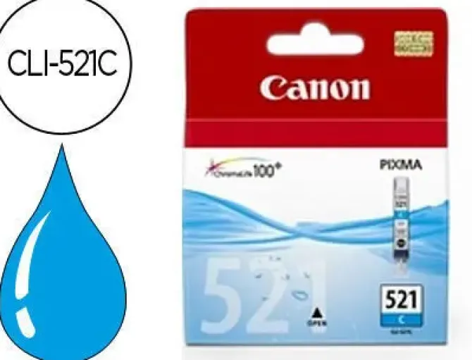 CANON CLI521 CYAN CARTUCHO DE TINTA ORIGINAL - 2934B001