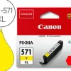 CANON CLI571XL AMARILLO CARTUCHO DE TINTA ORIGINAL - 0334C001