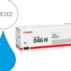CANON 046H CYAN CARTUCHO DE TONER ORIGINAL - 1253C002