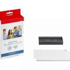 CANON KP-36IP PACK DE TINTA ORIGINAL Y 36 HOJAS PAPEL FOTOGRAFICO, 100X148 MM - 7737A001