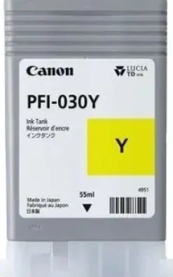 CANON PFI030 AMARILLO CARTUCHO DE TINTA ORIGINAL - 3492C001