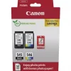 CANON PG545 NEGRO + CL546 COLOR PACK DE CARTUCHOS DE TINTA ORIGINALES + 50 HOJAS DE PAPEL FOTOGRAFICO - 8287B008/8287B006/8287B005