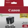 CANON PGI-2500XL MULTIPACK DE 2 CARTUCHOS DE TINTA ORIGINALES NEGRO - 9254B011