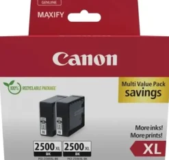 CANON PGI-2500XL MULTIPACK DE 2 CARTUCHOS DE TINTA ORIGINALES NEGRO - 9254B011