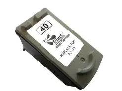 CANON PG40/PG50/PG37 NEGRO CARTUCHO DE TINTA REMANUFACTURADO - MUESTRA NIVEL DE TINTA - REEMPLAZA 0615B001/0615B042/0616B001/2145B001