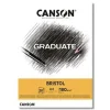 CANSON BLOC CANGRAD GRADUATE BRISTOL 20H A4 180G. 625521 400110383