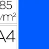 CANSON GUARRO PACK DE 50 CARTULINAS IRIS A4 DE 185G - 21X29.7CM - COLOR AZUL MAR