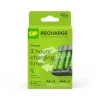 CARGADOR DE PILAS RECARGABLES GP USB AA /AAA + 2X AA 2100 MAH + 2X AAA 850 MAH