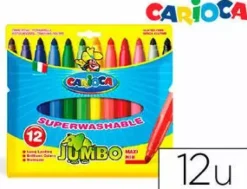 CARIOCA ROTULADOR CARIOCA JUMBO 12 COLORES A52100012 MAK649592