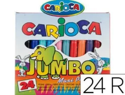 CARIOCA ROTULADOR CARIOCA JUMBO 24 COLORES A52100024 MAK649538