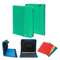 CARPETA CAMPUS A4 4A/30 CREMALL.VERDE 181168