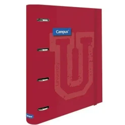 CARPETA CAMPUS SOFT 4A/35 RECAM.ROJO