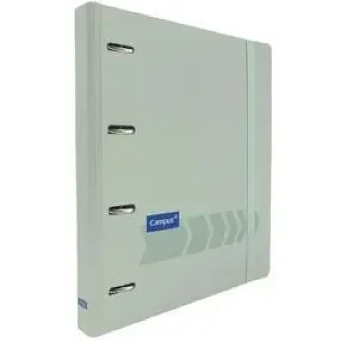 CARPETA CAMPUS "U" PP 4A/35 CARPETA ANILLAS CAMPUS UNIVERSITY 4 ANILLAS CON RECAMBIO LIGHT GREEN