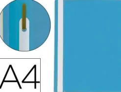 CARPETA DOSSIER FASTENER PLASTICO Q-CONNECT DIN A4 AZUL
