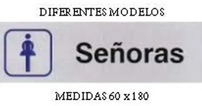 CARTEL PLATA 60X180 RESERVADO 019P MAK295062