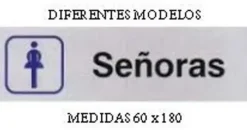 CARTEL PLATA 60X180 TELEFONO 006P MAK295056