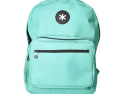 CARTERA ANTARTIK MOCHILA CON ASA Y BOLSILLO FRONTAL CONCREMALLERA COLOR VERDE MENTA 320X140X430 MM