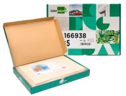 CARTULINA LIDERPAPEL A4 180G/M2 CREMA PAQUETE DE 25+5 HOJAS