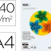 CARTULINA LIDERPAPEL A4 240G/M2 BLANCO PAQUETE DE 100 HOJAS