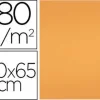 CARTULINA LIDERPAPEL 50X65 180 GR NECTARINA PAQUETE DE 25