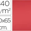 CARTULINA LIDERPAPEL 50X65 CM 240G/M2 ROJO PAQUETE DE 25 UNIDADES