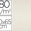 CARTULINA LIDERPAPEL 50X65 CM 180G/M2 CREMA PAQUETE DE 25