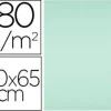 CARTULINA LIDERPAPEL 50X65 CM 180G/M2 VERDE PAQUETE DE 25