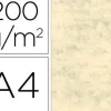 CARTULINA MARMOLEADA DIN A4 200 GR. CREMA CLARO PAQUETE DE 100 H.