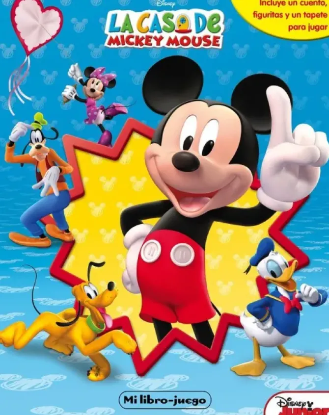 CASA MICKEY MOUSE. MI LIBRO-JUEG
