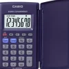 CASIO HL820VER CALCULADORA CON TAPA - FUNCION CONVERSOR DE EUROS - PANTALLA LCD DE 8 DIGITOS - COLOR AZUL