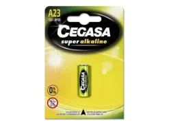 CEGASA SUPER ALCALINA 8F05 PACK DE 1 PILA A23 12V - ALTA TECNOLOGIA - FIABILIDAD - ELEVADO RENDIMIENTO - MAXIMAS PRESTACIONES