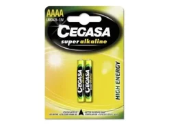 CEGASA SUPER ALKALINE LR8D425 PACK DE 2 PILAS AAAA - ALTA TECNOLOGIA - FIABILIDAD - ELEVADO RENDIMIENTO - MAXIMAS PRESTACIONES