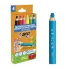 CERA BIC KIDS MULTISUPERFICIE 6 COLORES BASICOS