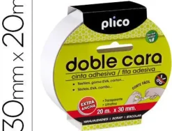 CINTA ADHESIVA DOBLE CARA 025MM 030MM 50M