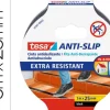 CINTA ANTIDESLIZANTE ADHESIVA TESA USO INTERIOR / EXTERIOR COLOR NEGRO 5 MT X 25 MM