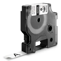 CINTA DYMO RHINO NYLON 12MM X 3,5M NEGRO BLANCO