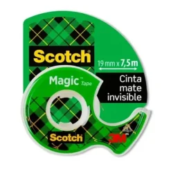 CINTA INV SCOTCH MAGIC+DISP 19MMX7 5M