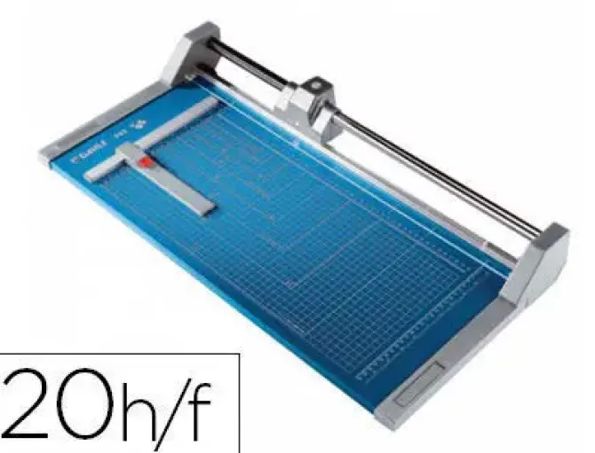CIZALLA DE RODILLO DAHLE PROFESIONAL 552 DIN A3 METALICA CAPACIDAD DE CORTE 20 HOJAS