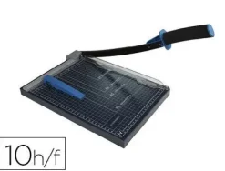 CIZALLA Q-CONNECT METALICA DE PALANCA A4 CAPACIDAD CORTE 10 HOJAS