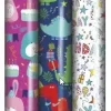 CLAIREFONTAINE PAPEL DE REGALO 57GR ROLLO 0,7X2 M TODO AÑO INFANTIL 211930C