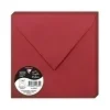 CLAIREFONTAINE POLLEN 20 SOBRES CUADRADO 165X165MM 120GR ROJO GROSELLA 5583C