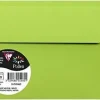 CLAIREFONTAINE POLLEN 20 SOBRES PLUS 114X162MM 120GR VERDE MENTA 5546C