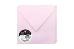 CLAIREFONTAINE POLLEN 20 SOBRES CUADRADO 165X165MM 120GR ROSA PELADILLA 5533C