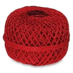 CLAIREFONTAINE ROLLO CORDON ROJO METALIZADO 20MX1MM 601406C