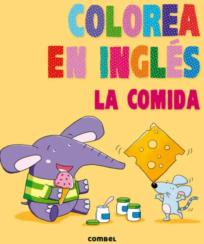 COLOREA EN INGLÉS. LA COMIDA