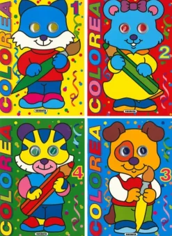 COLOREABLES CON OJOS