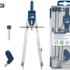 COMPAS LIDERPAPEL MICROTERMICO BK-304 CON ADAPTADOR Y ALARGADERA